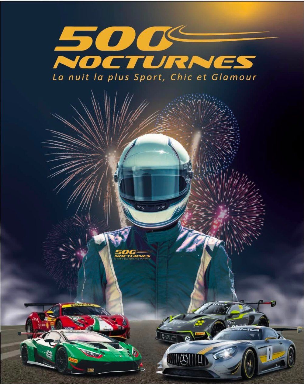 Affiche officielle des 500 Nocturnes