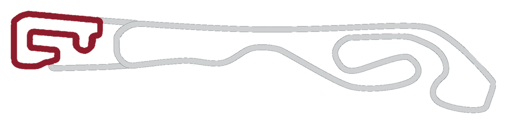 Tracé du circuit École 1,1 km